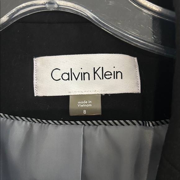 Calvin Klein Classic Black Women's Suit Jacket - Picture 3 of 6